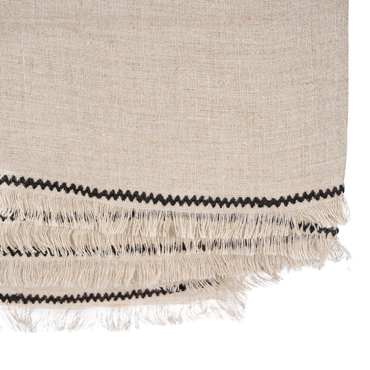 Obrus Tuscany Naturalny Czarny 150x300 Bazar Bizar