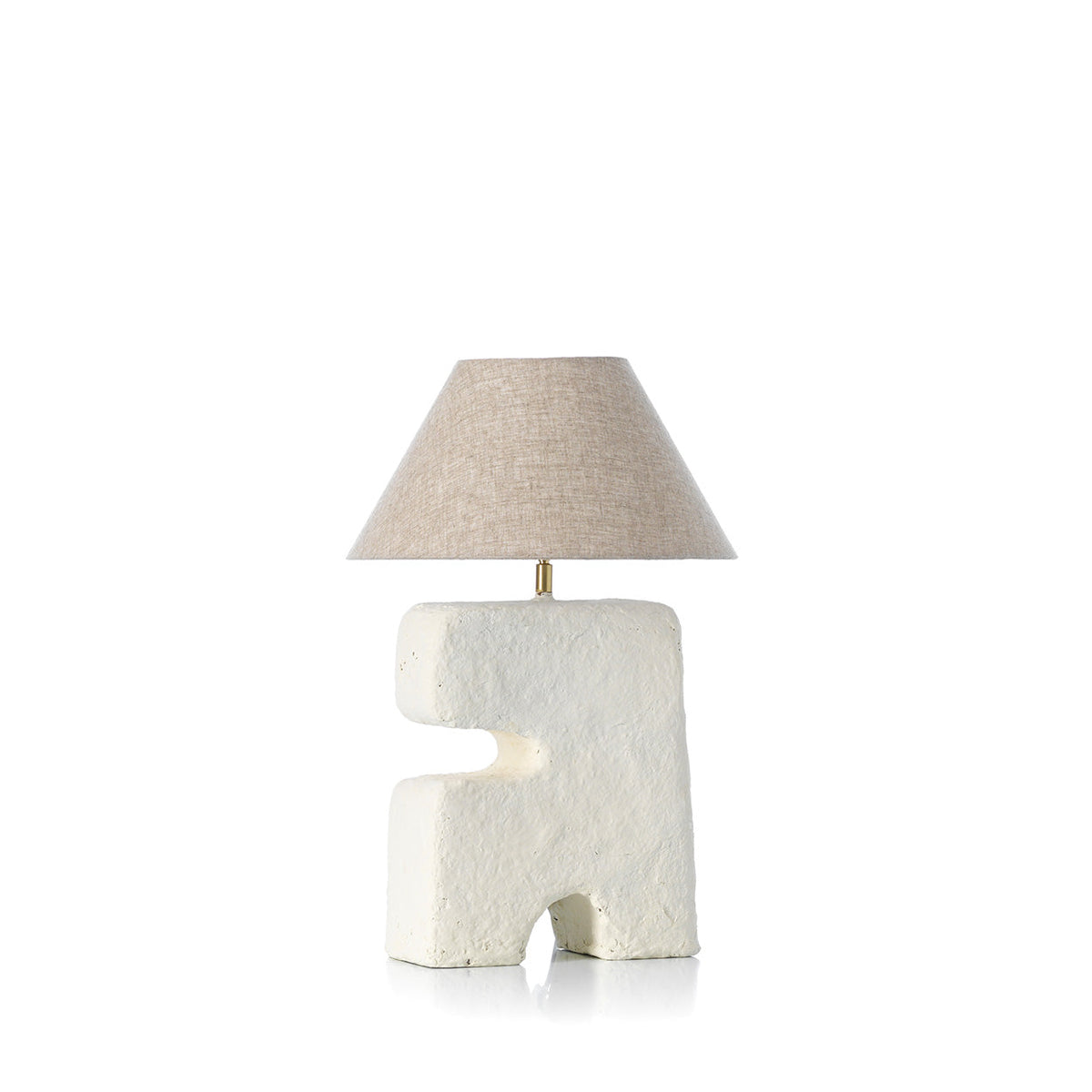Lampa stołowa L’Objet Biała M Bazar Bizar