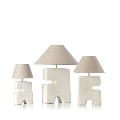 Lampa stołowa L’Objet Blanche S Bazar Bizar