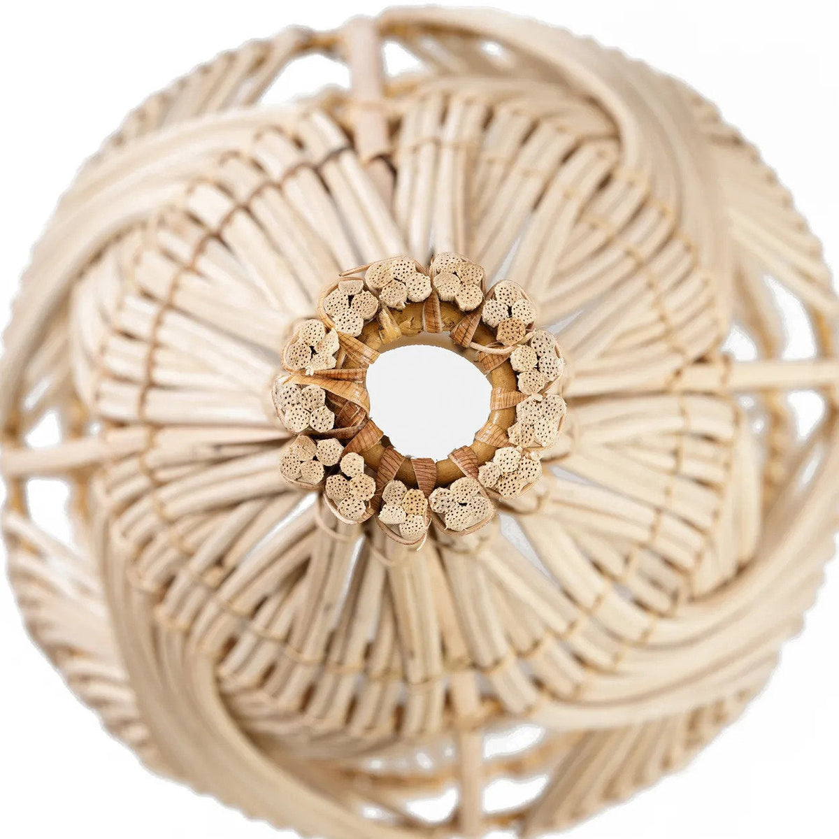 Lampa wisząca Garaffa - Naturalna - L