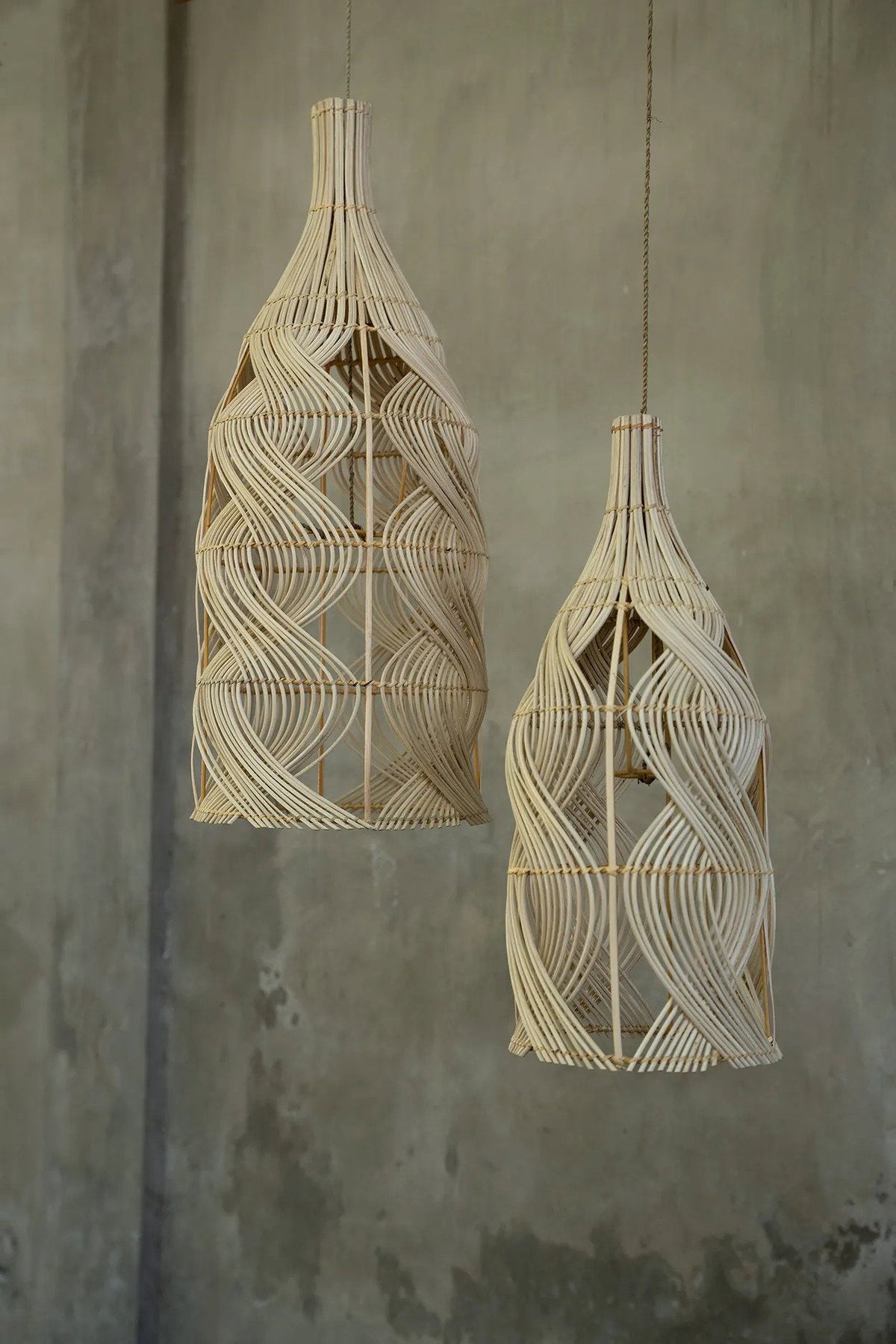 Lampa wisząca Garaffa Naturalna Średnia Bazar Bizar
