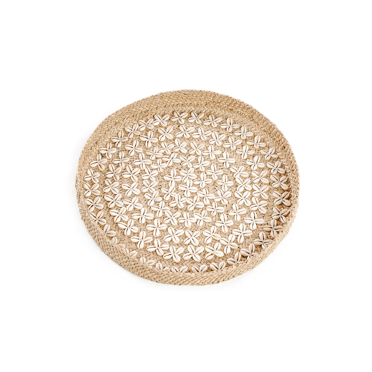 Talerz Costa Shell – biel naturalna – M