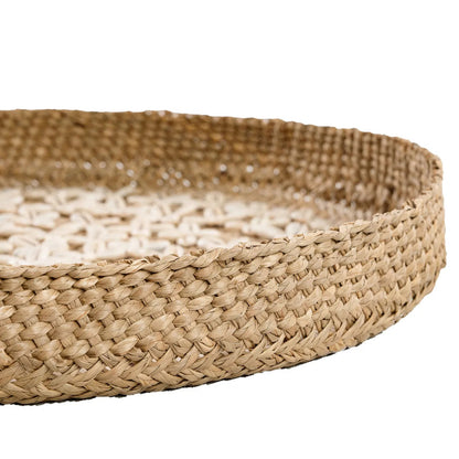 Talerz Costa Shell – biel naturalna – M