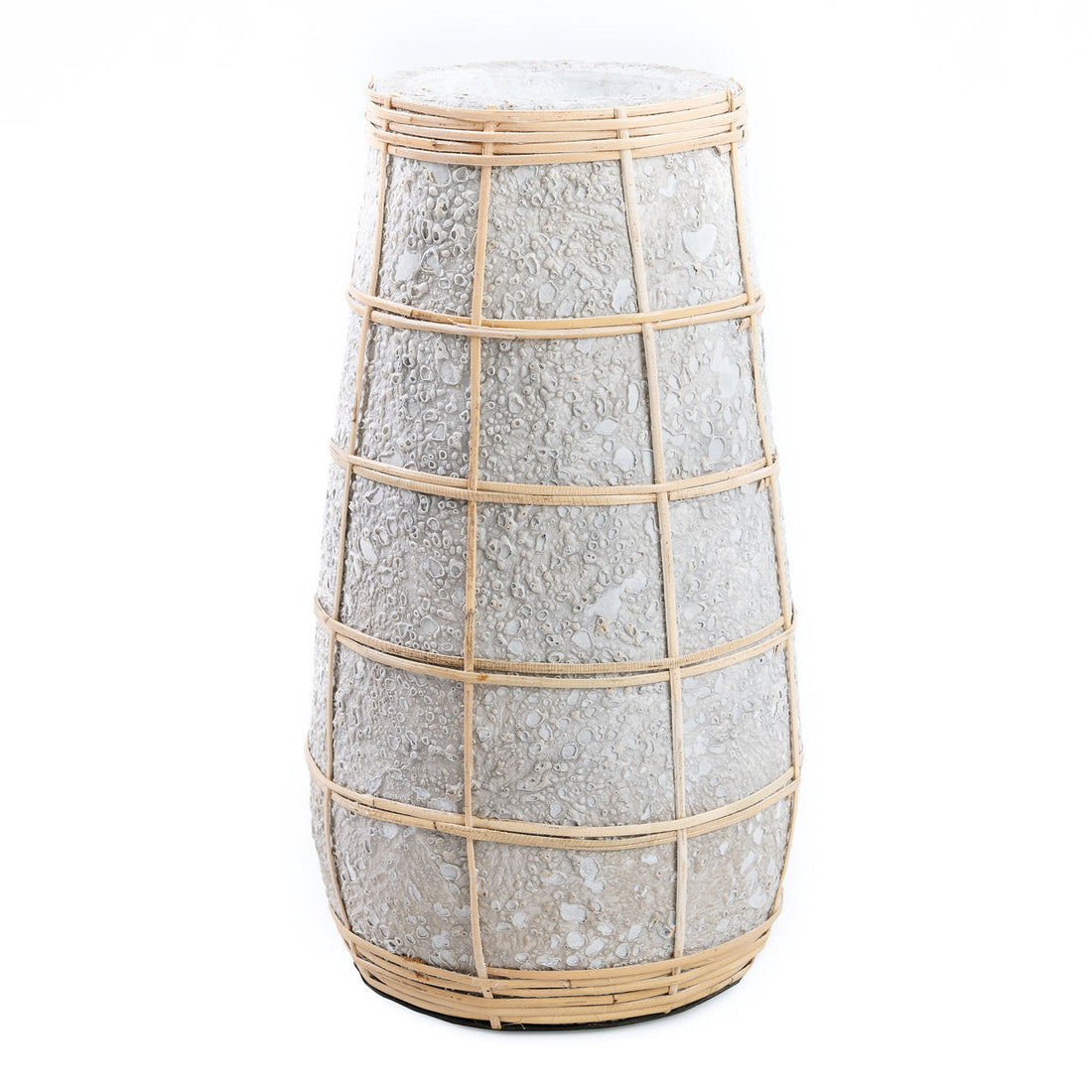 Wazon Cutie - Betonowy szary naturalny - L Bazar Bizar