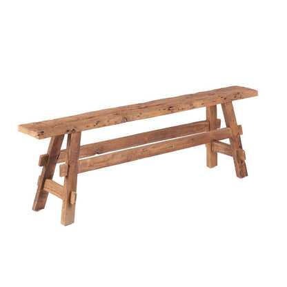 Piękna rustykalna ławka Naturel Bazar Bizar