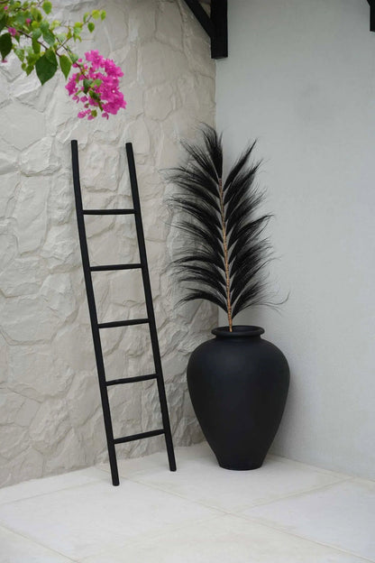 Drabina Tulum czarna 165 cm Bazar Bizar