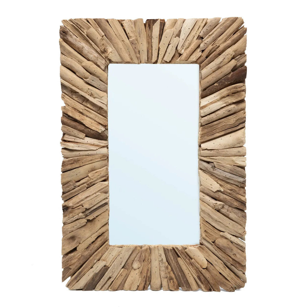 Lustro w ramie Driftwood – naturalne – M