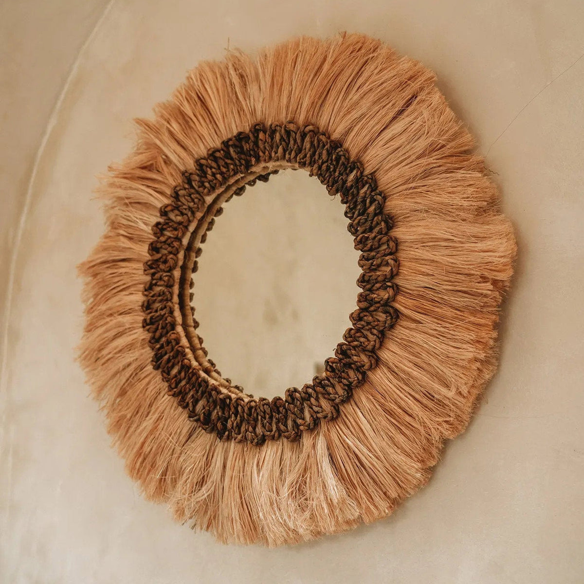 Lustro Mowgli Naturel Medium Bazar Bizar