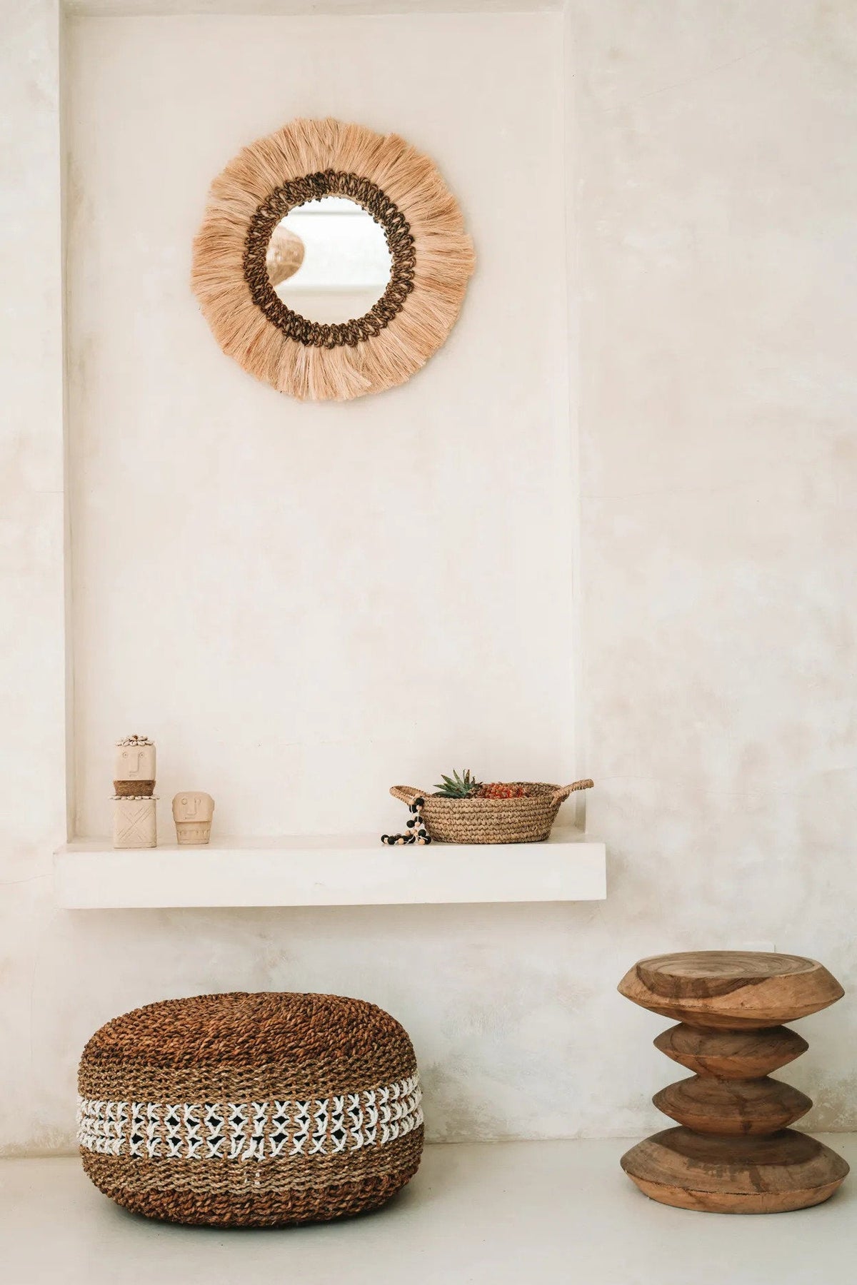 Lustro Mowgli Naturel Medium Bazar Bizar