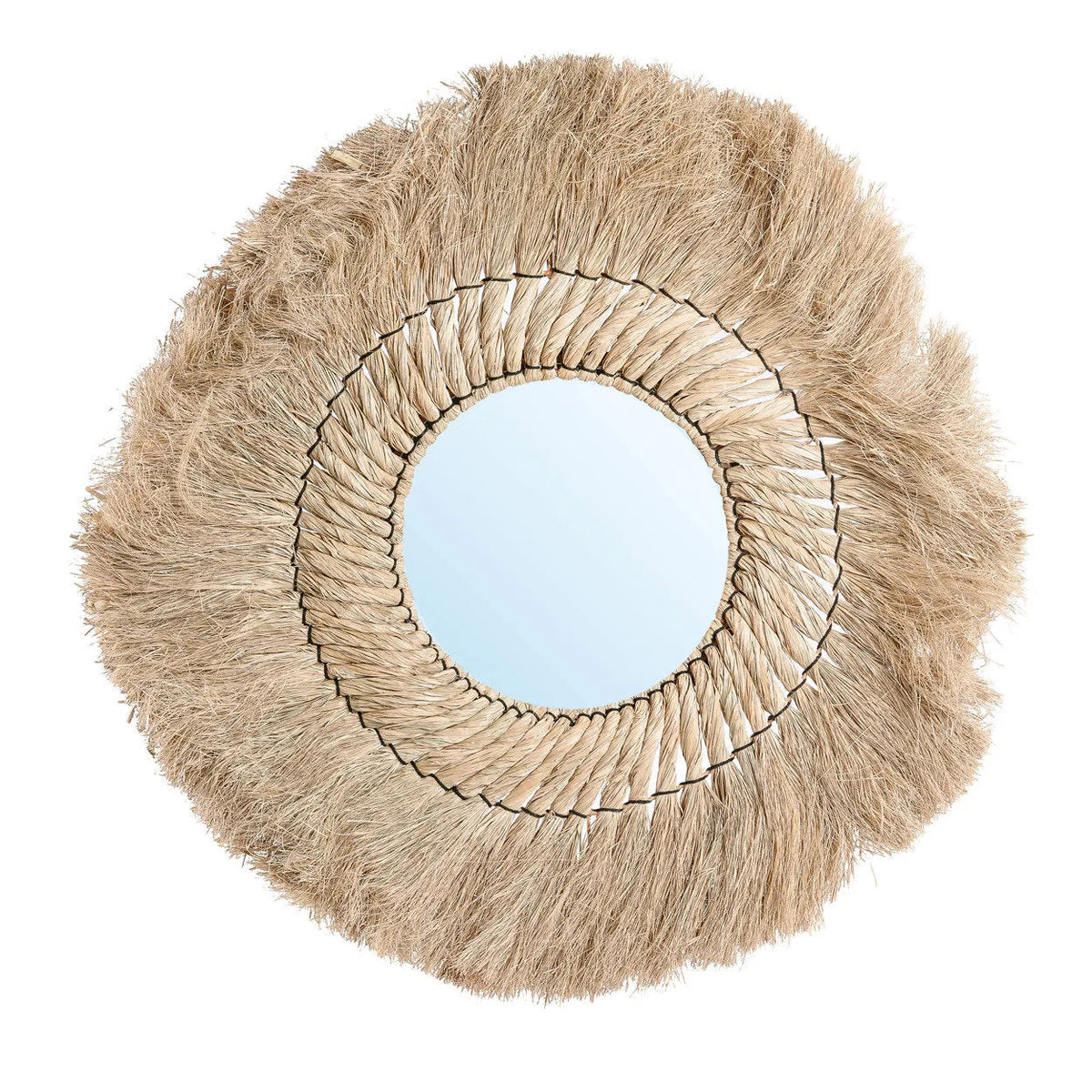 Lustro Pretty Blond - Naturalne - L 90x90cm
