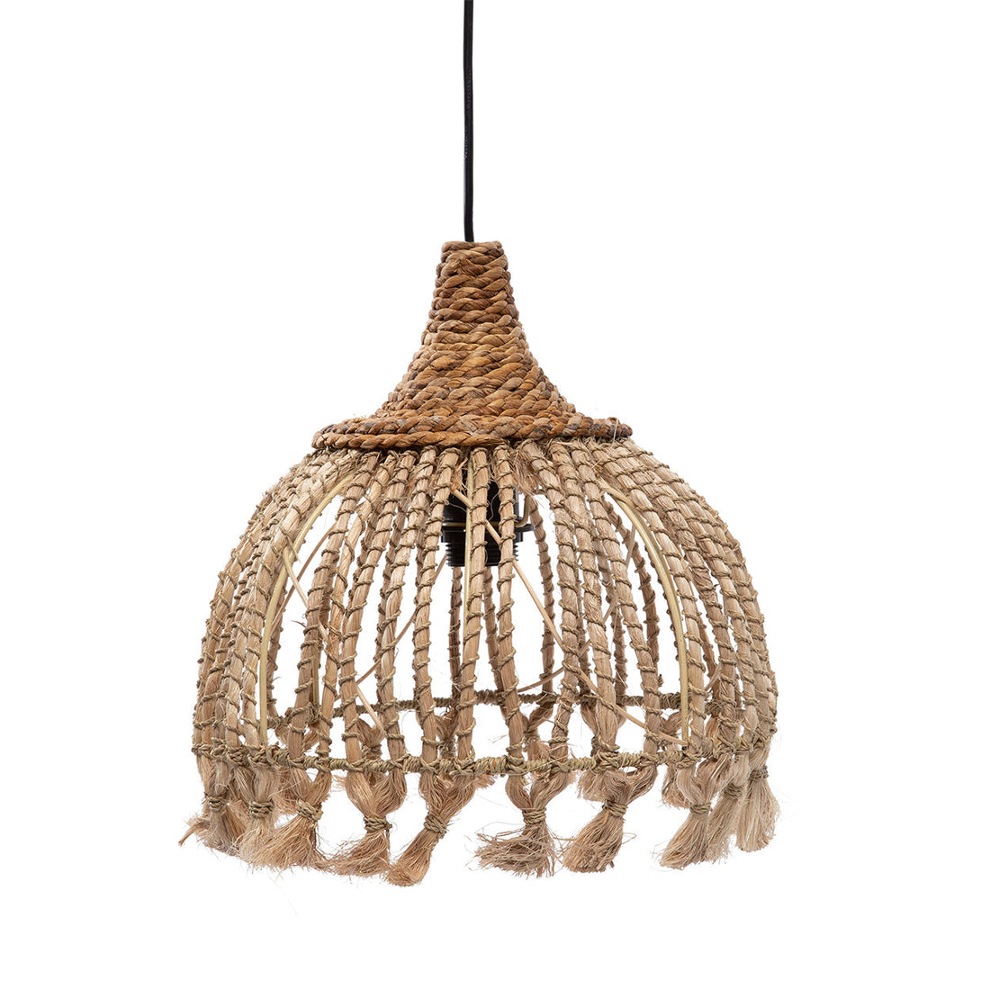 Lampa wisząca Abaca Tassel - Naturalna - S Bazar Bizar