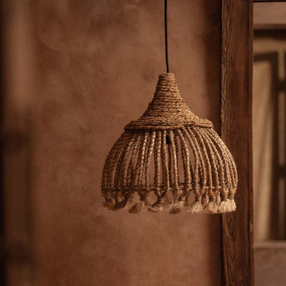 Lampa wisząca Abaca Tassel - Naturalna - S Bazar Bizar