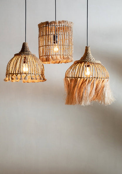 Lampa wisząca Abaca Tassel - Naturalna - S Bazar Bizar