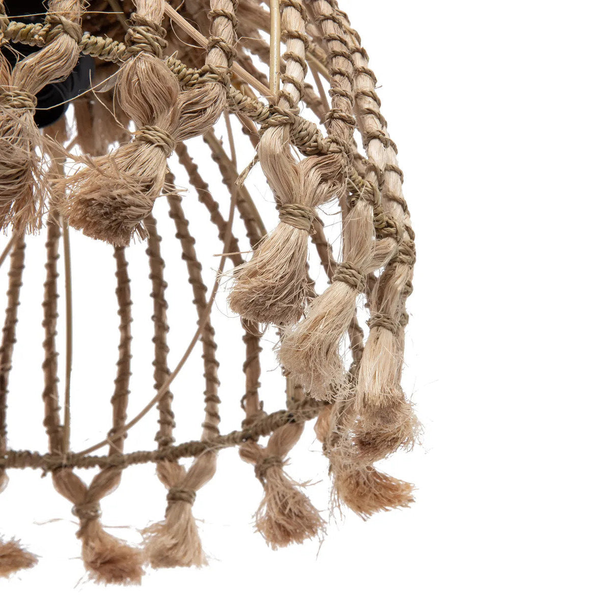 Lampa wisząca Abaca Tassel - Naturalna - S Bazar Bizar