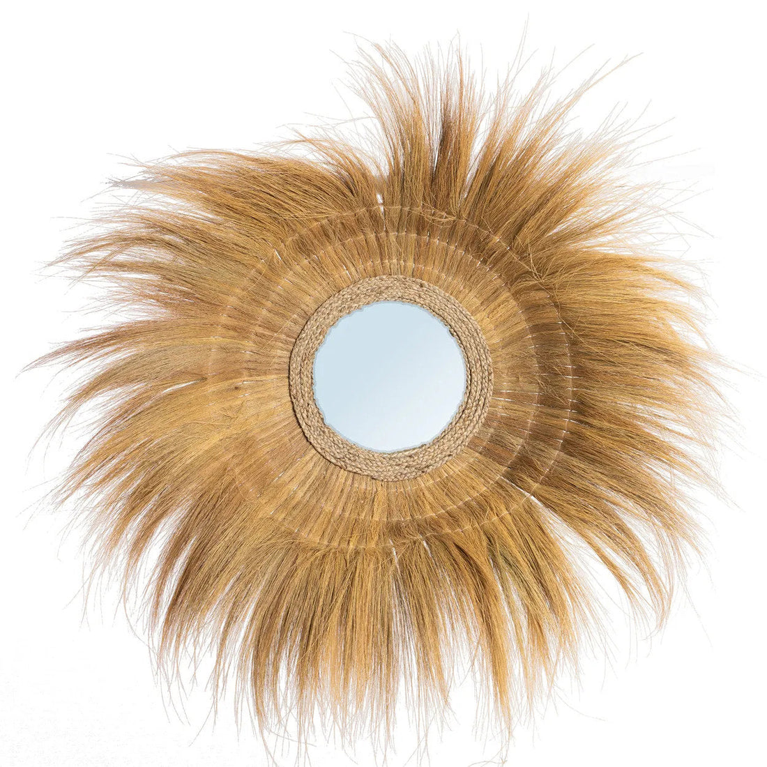 Lustro Sunken Forest – Naturalny 90 × 90 cm Bazar Bizar