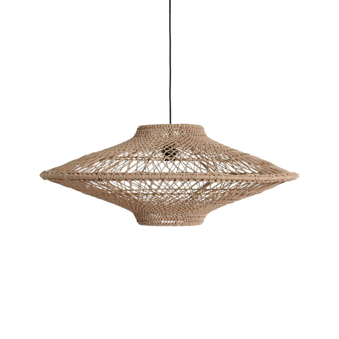 Lampa wisząca Corda Naturalna Lina Large Ø80cm Surowe Materiały
