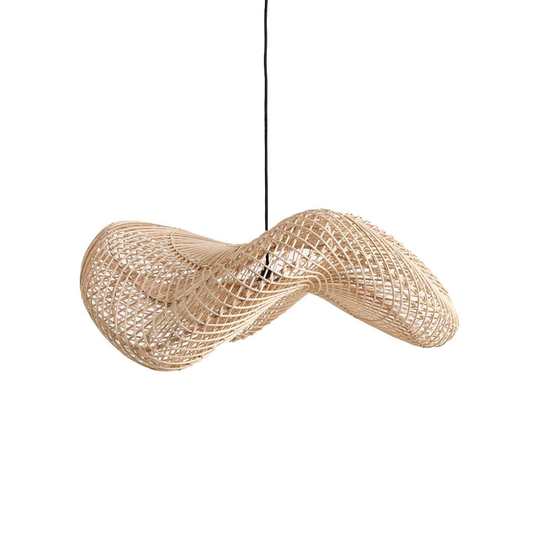 Lampa wisząca Wave Natural Large Raw Materials