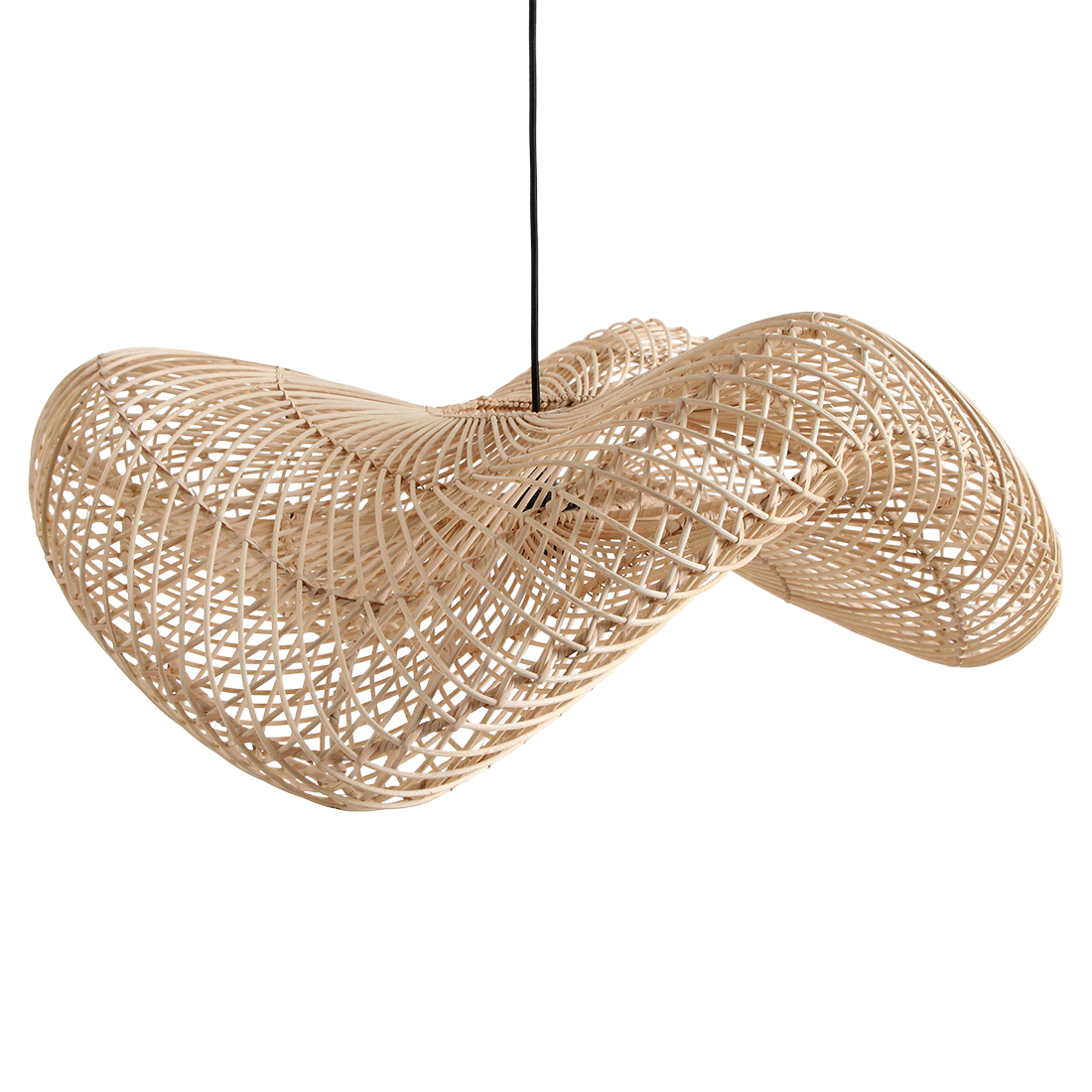 Lampa wisząca Wave Natural Large Raw Materials