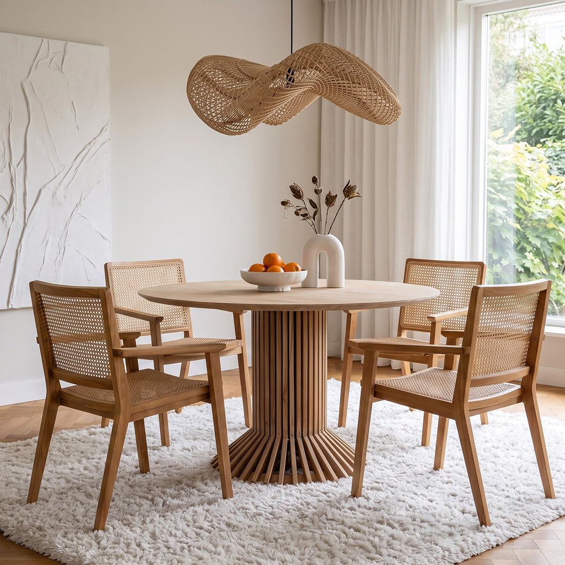 Lampa wisząca Wave Natural Large Raw Materials