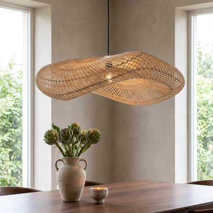 Lampa wisząca Wave Natural XL Raw Materials