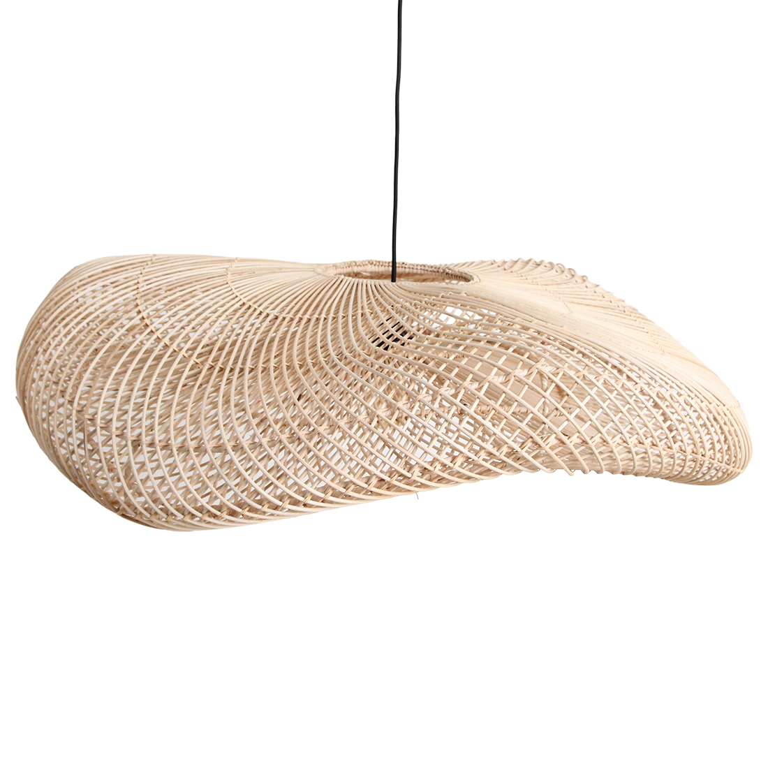 Lampa wisząca Wave Natural XL Raw Materials
