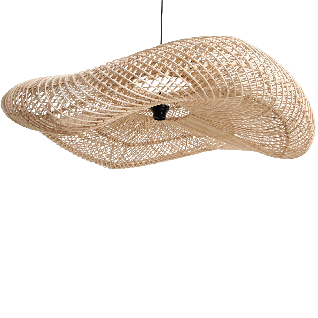 Lampa wisząca Wave Natural XL Raw Materials