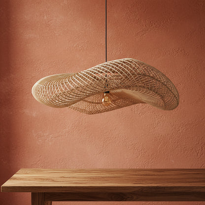 Lampa wisząca Wave Natural XL Raw Materials