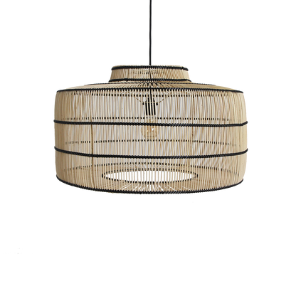 Lampa wisząca Stella z rattanu – surowce
