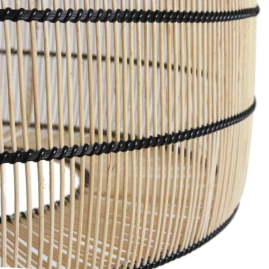 Lampa wisząca Stella z rattanu – surowce