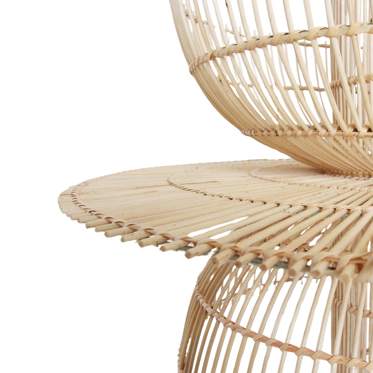 Lampa wisząca Saturn Ø65cm Surowe materiały