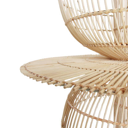 Lampa wisząca Saturn Ø65cm Surowe materiały