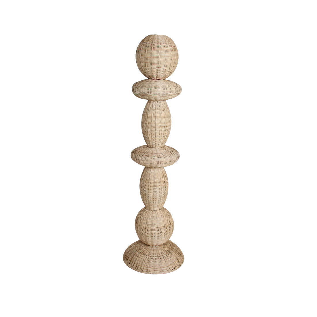 Lampa podłogowa Tao z rattanu - 175 cm Raw Materials