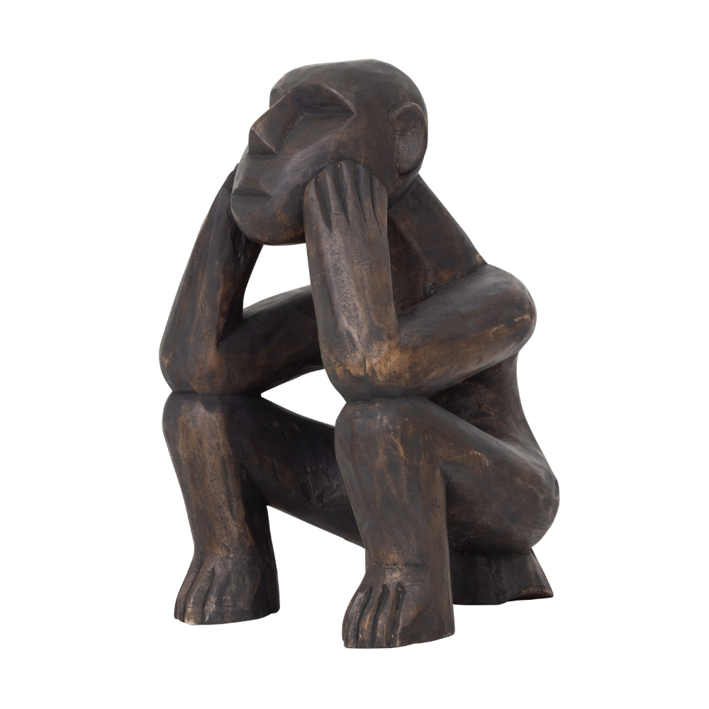 MUST Living Rzeźba Monkey Do Nothing