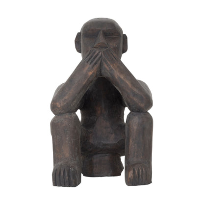 MUST Living Rzeźba Monkey Say Nothing