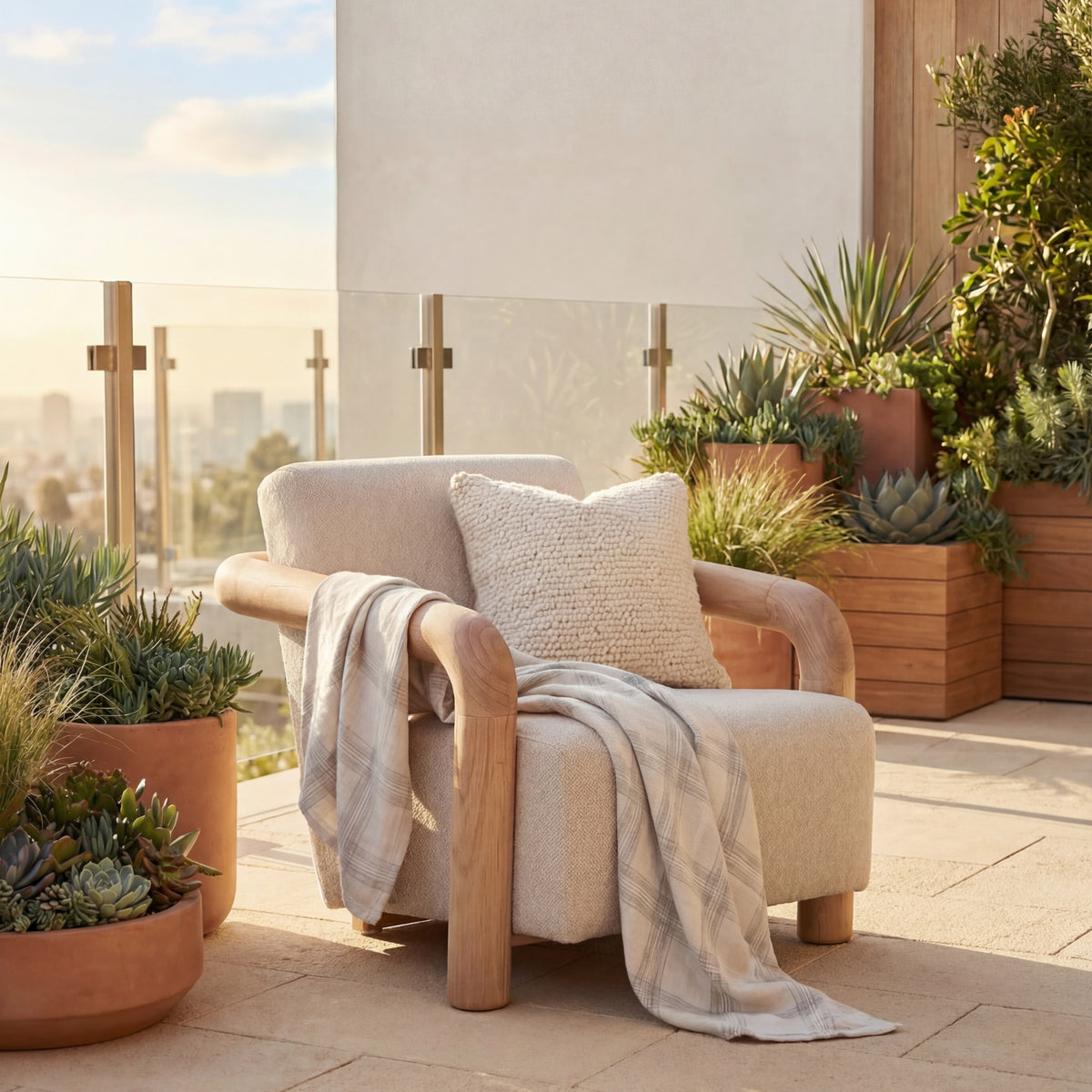 MUST Living Fotel In &amp; Outdoor Blush