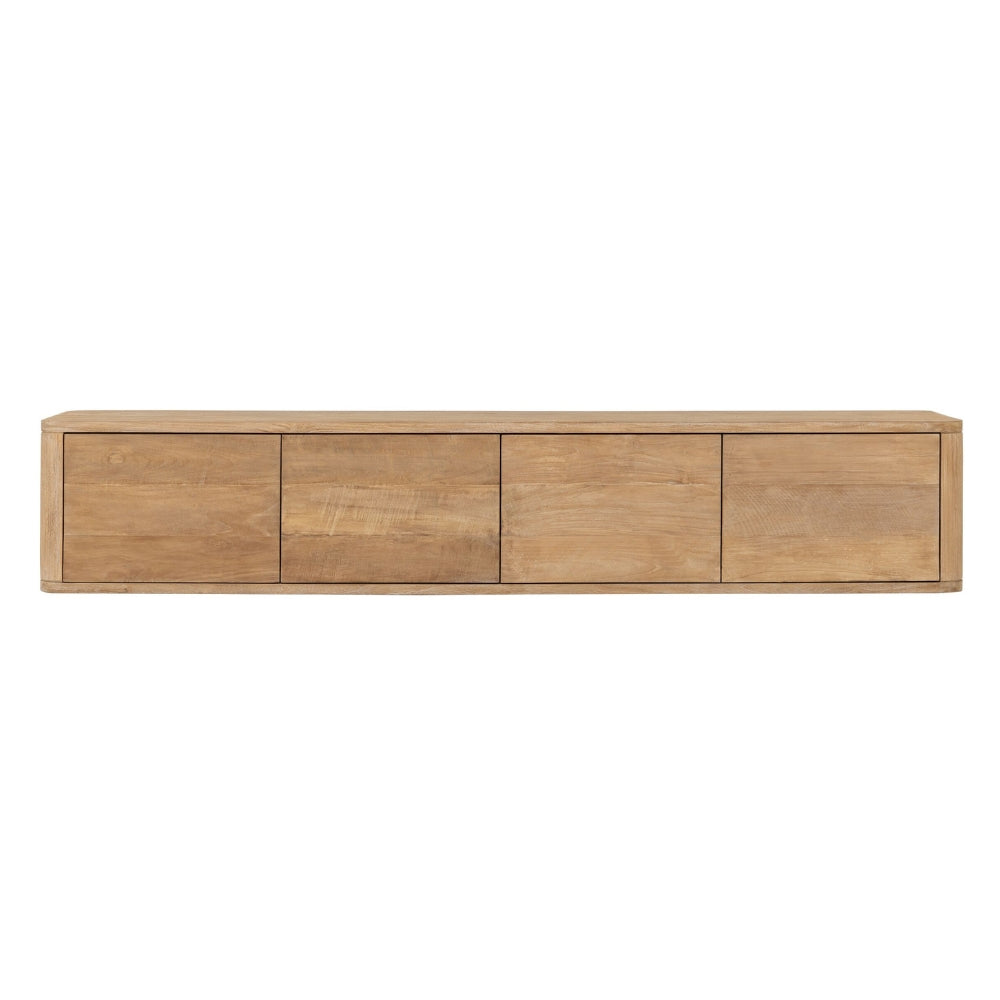 DTP Home Szafka RTV Nova Large z blatem z drewna tekkowego