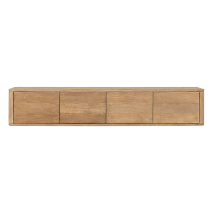 DTP Home Szafka RTV Nova Large z blatem z drewna tekkowego