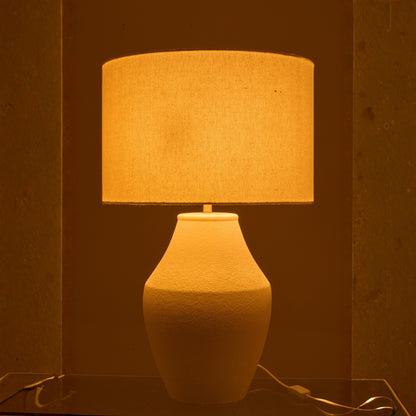 Lampa stołowa Henri Keramika Biała J-Line