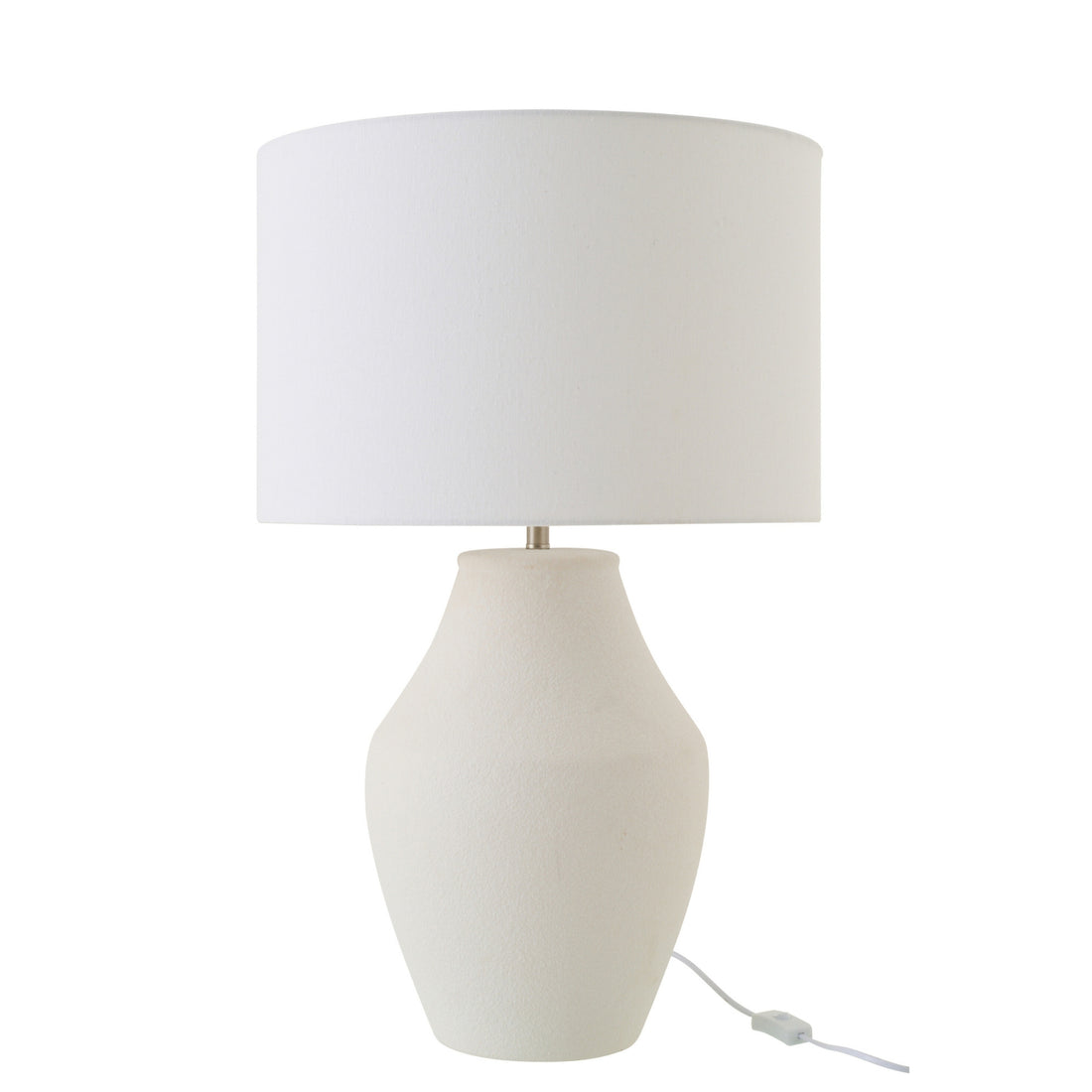 Lampa stołowa Henri Keramika Biała J-Line