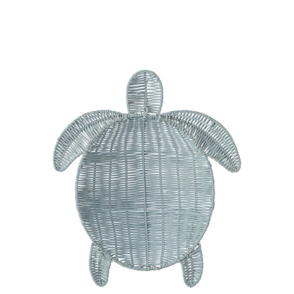 Dekoracja ścienna Turtle Żelazo Jasnoniebieska Duża J-Line