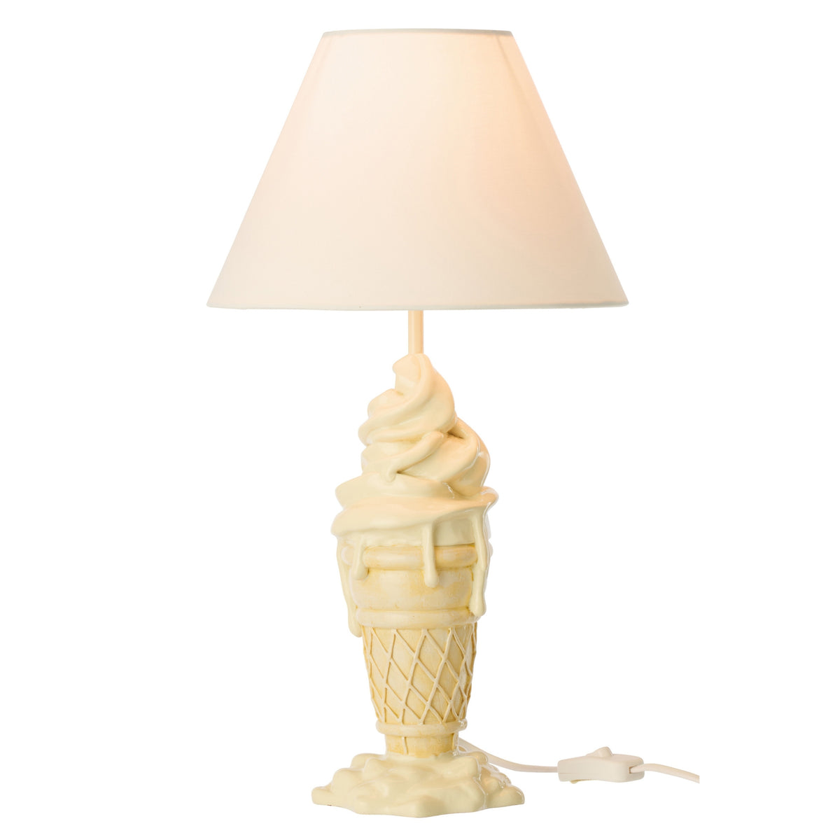 Lampa Ijsje Polyresin Żółta/Beżowa J-Line