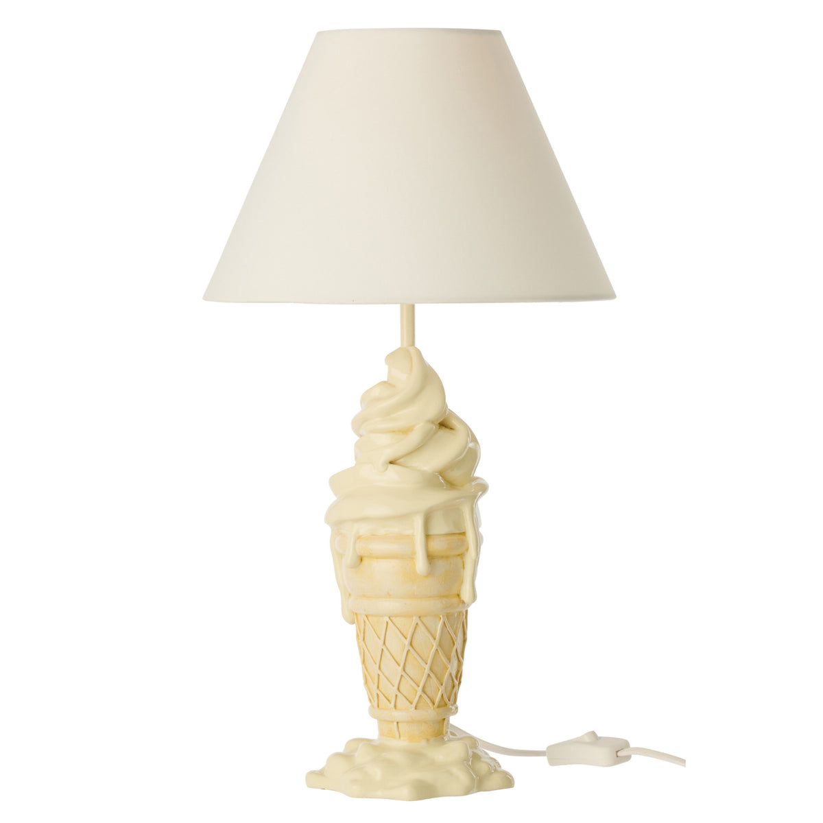 Lampa Ijsje Polyresin Żółta/Beżowa J-Line