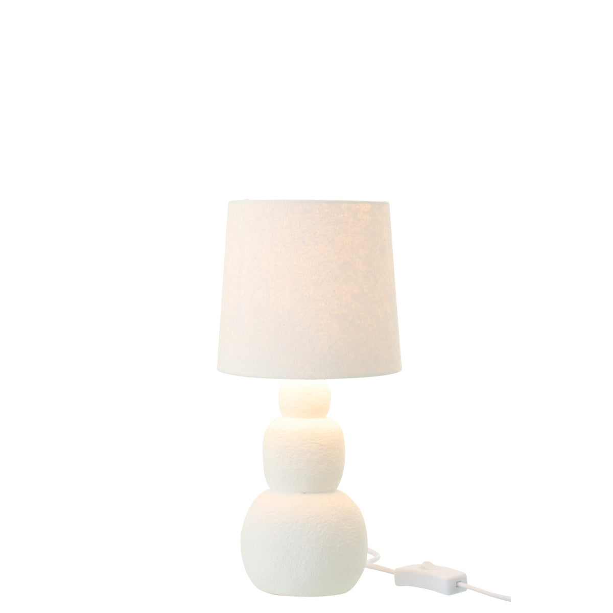 Lampa stołowa Renee Keramika Biała Mała J-Line