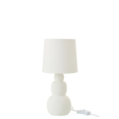 Lampa stołowa Renee Keramika Biała Mała J-Line