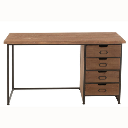 Biurko Moa MDF Naturalne J-Line