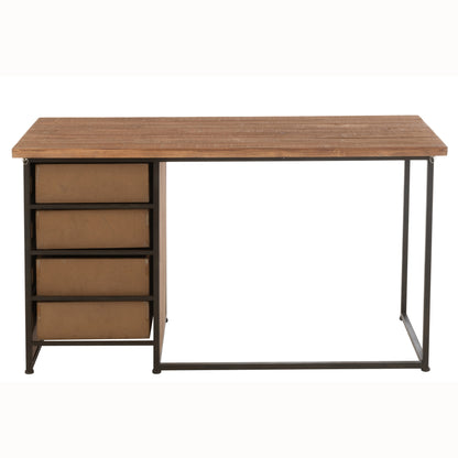 Biurko Moa MDF Naturalne J-Line