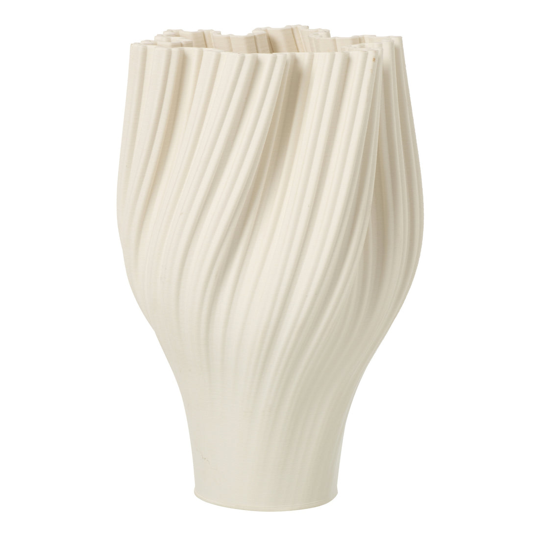 Wazon 3D Print Steengoed Biały Large J-Line