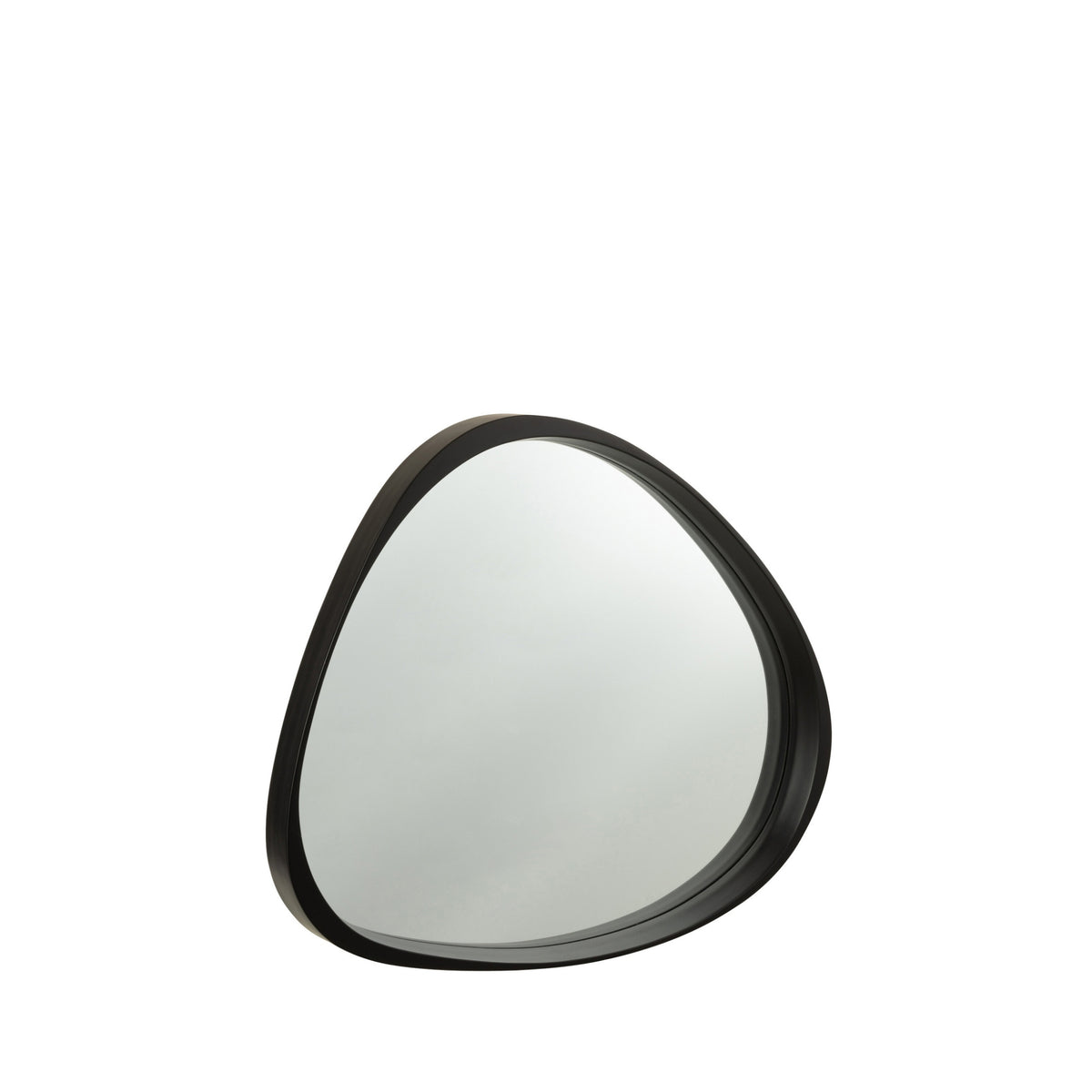 Lustro Giles Mdf/Szkło Czarny Mały Ø 71 cm