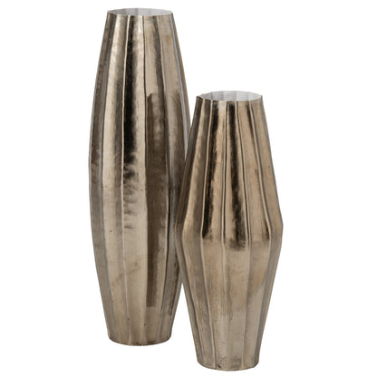 Wazon aluminiowy złoty mały J-Line