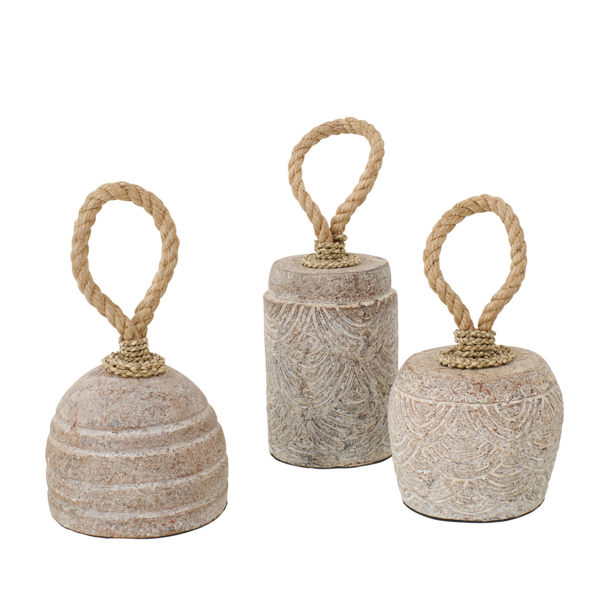 Stopka pod drzwi Terracotta Beige Zestaw 3 Sztuki J-Line